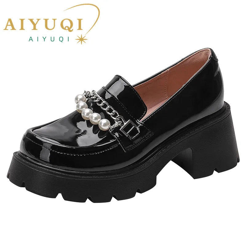 Loafer Shoes Women: Black Female Loafers