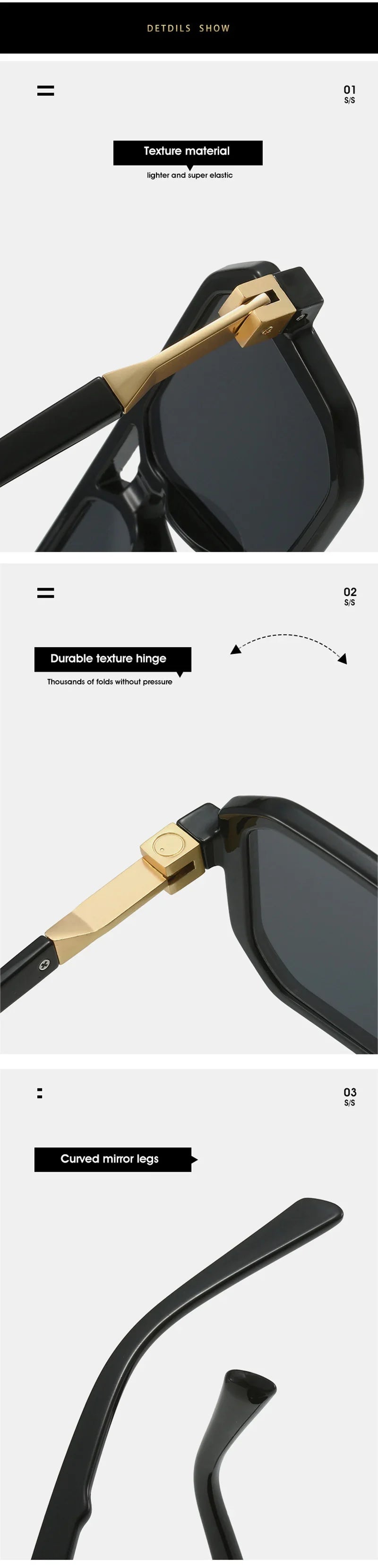 SHAUNA New Double Bridges Square Sunglasses Women Fashion Gradient Shades UV400 Retro Polygon Men Sun Glasses