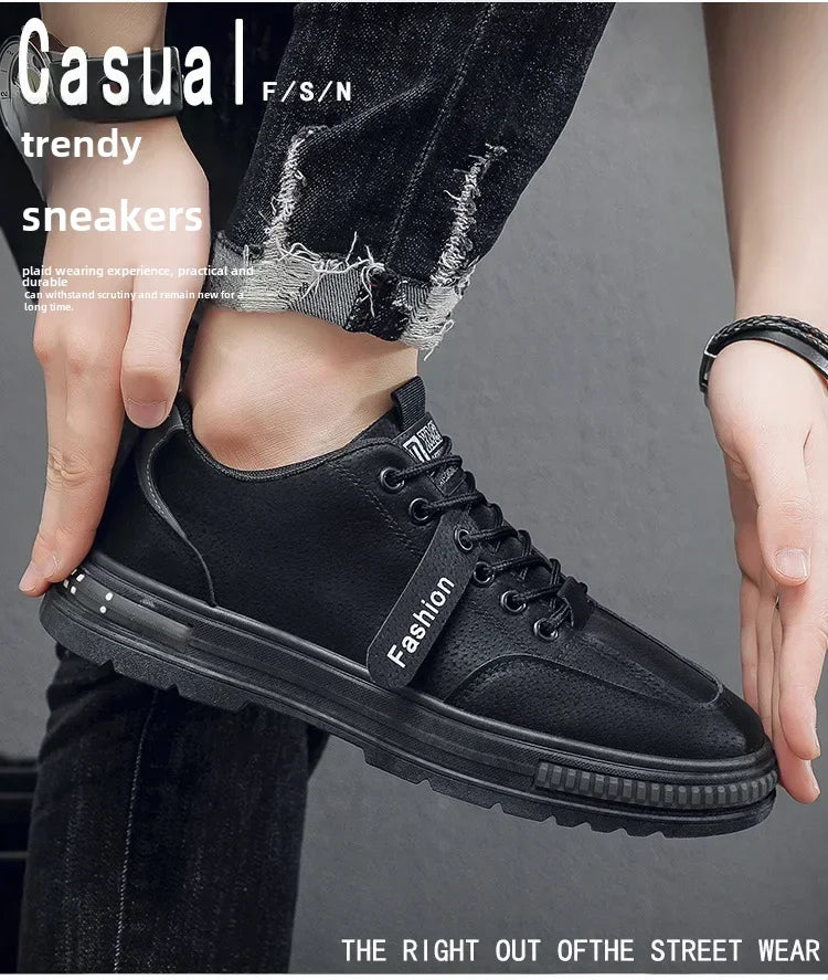 New Breathable Work Safety Shoes Trendy Versatile Comfortable Eva Insoles Rubber Upper shoes for men  sneakers men