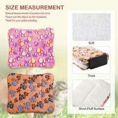 Large Size Flannel Dog Bed Thicken Cat Bed Sleeping Mat Dog Mat Blanket For Puppy