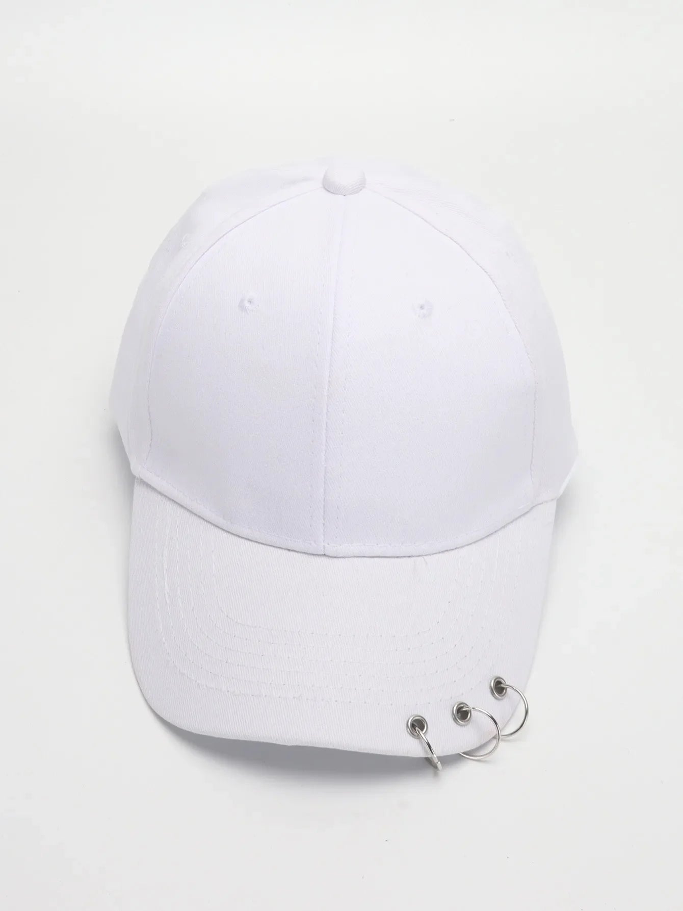 COKK Hip Hop Women's Baseball Cap With Ring Circle Snapback Hats For Men Women Unisex Dad Hat Adjustable Kpop Korean Style Gorra