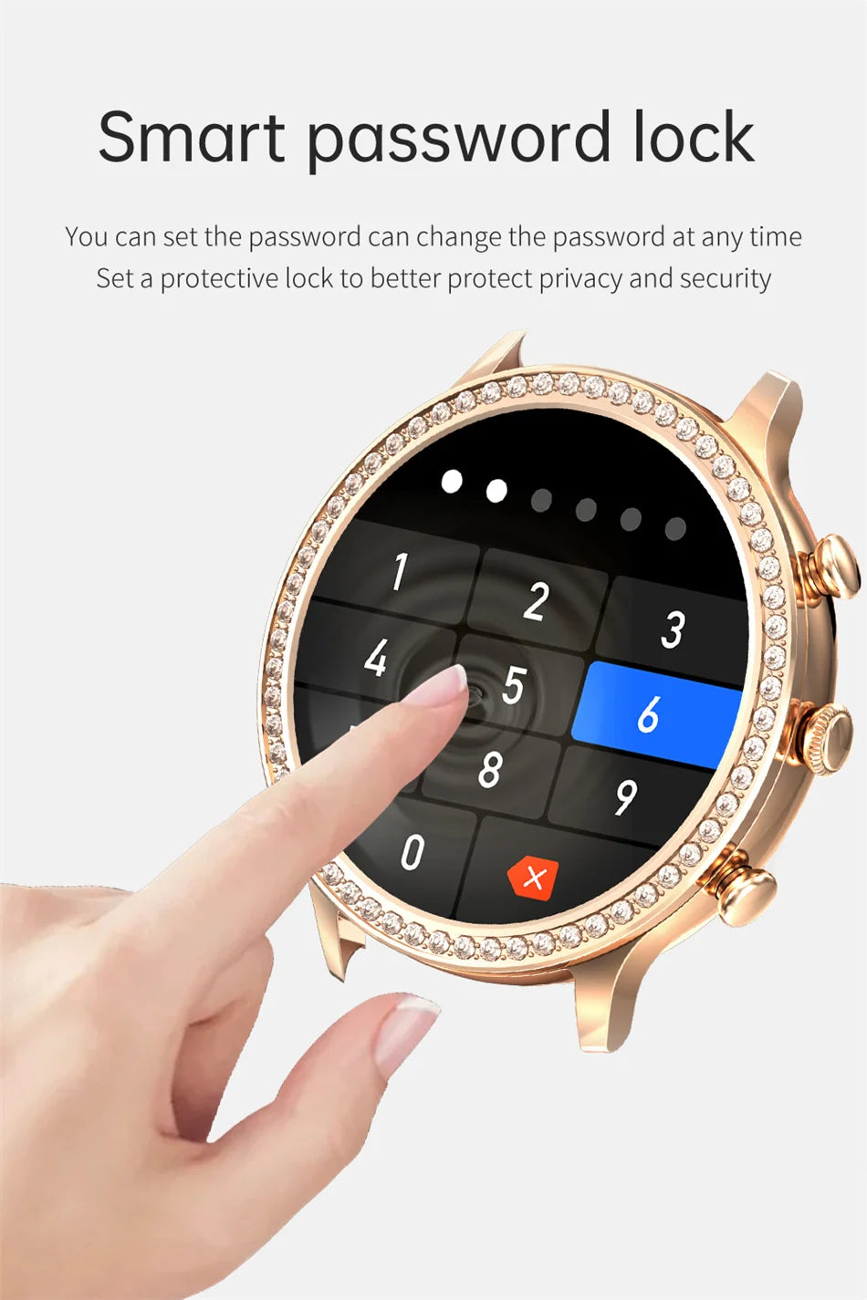 Women Smart Watch Double Strap Heart Rate Sleep Monitoring Wireless Call Voice Assistant Waterproof Smartwatch For Android IOS