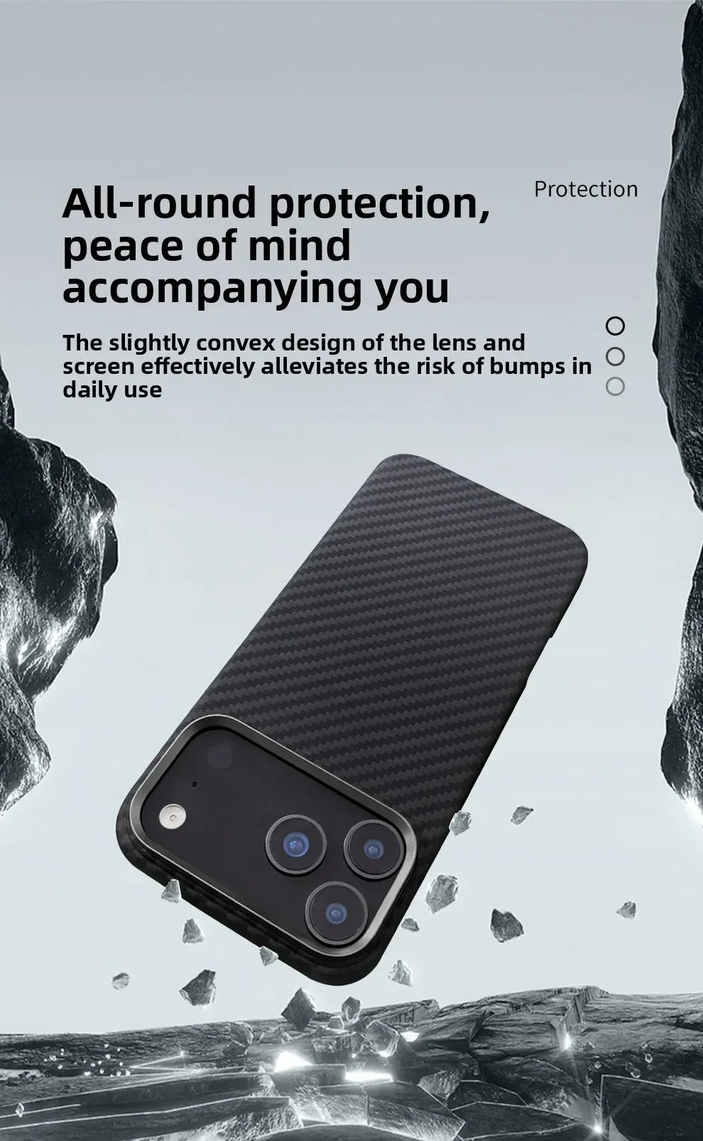 Case For IPhone 17 Air Pro Max Magnetic Charging Shockproof Protective Cover