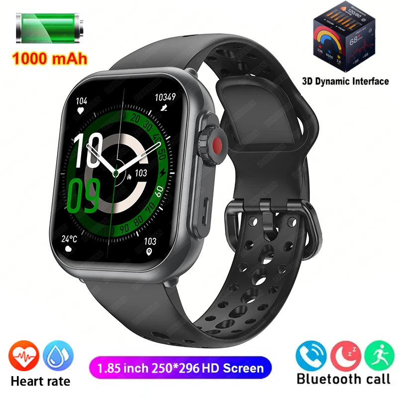Watch Ultra 2 SE Men Women 1000mAh HD AMOLED GPS Track 100+Sport Heart Rate Bluetooth Call Waterproof Smartwatch For iOS Android