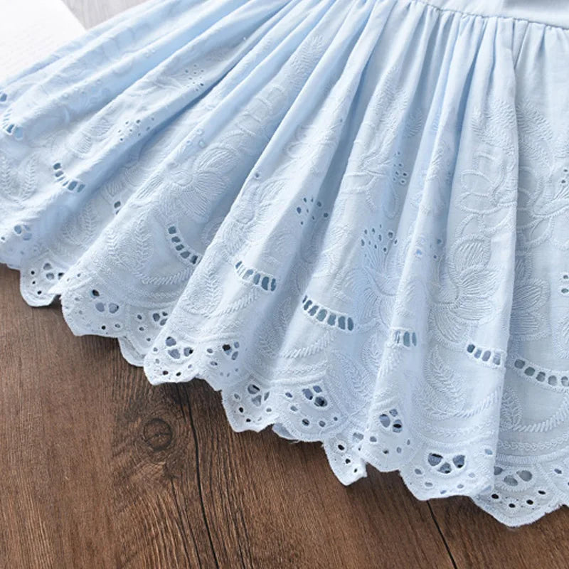 Girls Elegant Dresses Kids Party Costumes Girl Floral