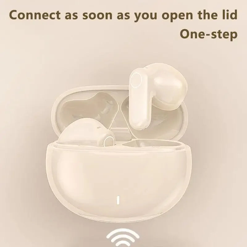Mini Comfortable Noise-cancelling True Wireless Bluetooth Headphones With High Sound Quality Bluetooth 5.4 Earphones NEW 2025