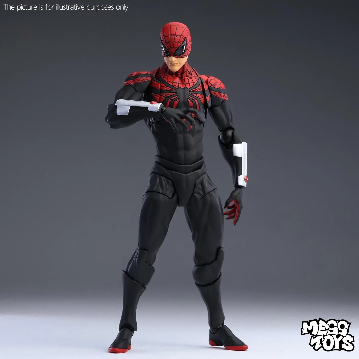In Stock MessToys Superior Spiderman Figure Mess Toys Superior Spider Man Action Figure CT Toys Figurine Statue Model Gifts Toys