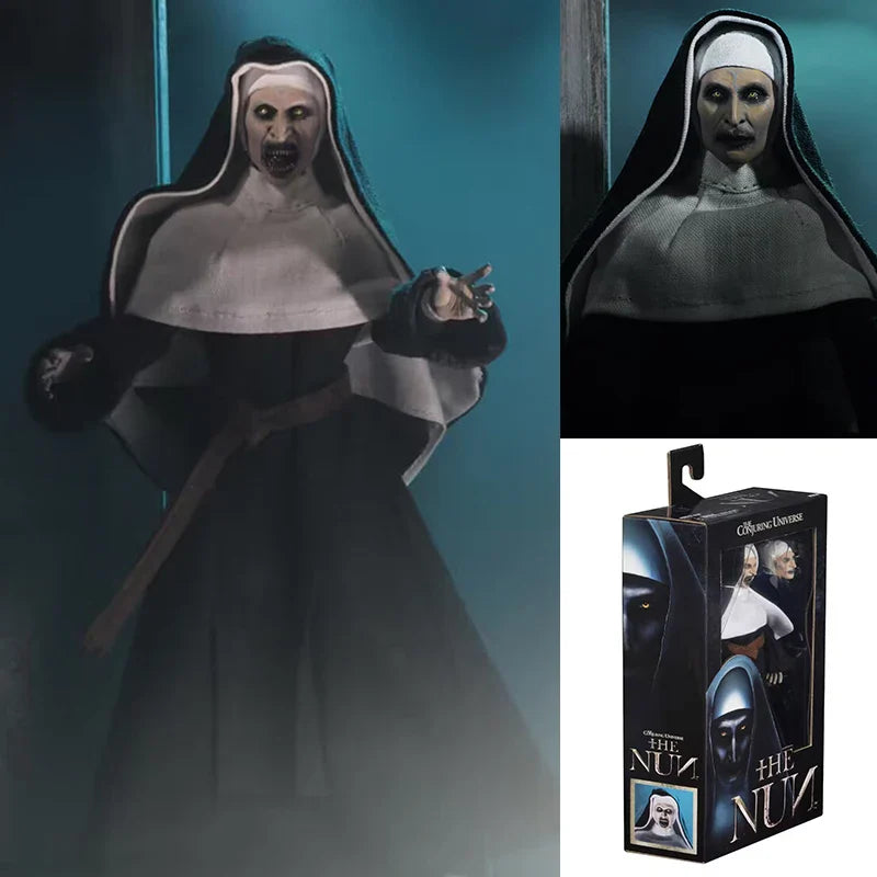 NECA The Nun The Conjuring Series Horror Action Figure Toys Hallowen Present Hobby Collection Face Changable Decor