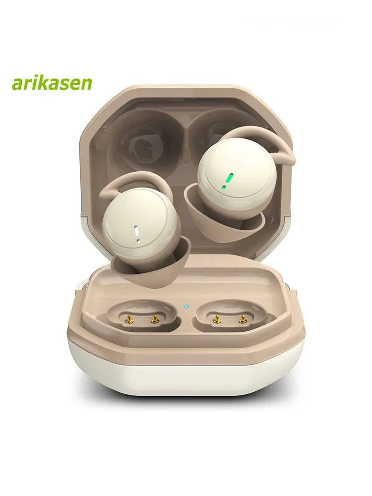 Bluetooth Sleeping Earbuds Mini invisible Small Bluetooth Eraphones Mini Comfortable Noise Blocking for Side Sleeping Home Work
