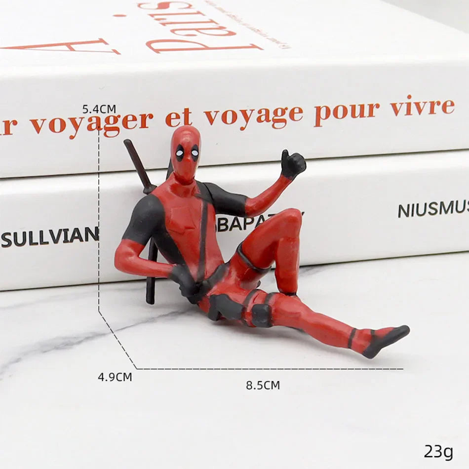 Deadpool & Wolverine Figure Deadpool 3 Figure Cool Cute Movie Figure Toy Doll Model Plush Decoration For Kid Birthday Gifts