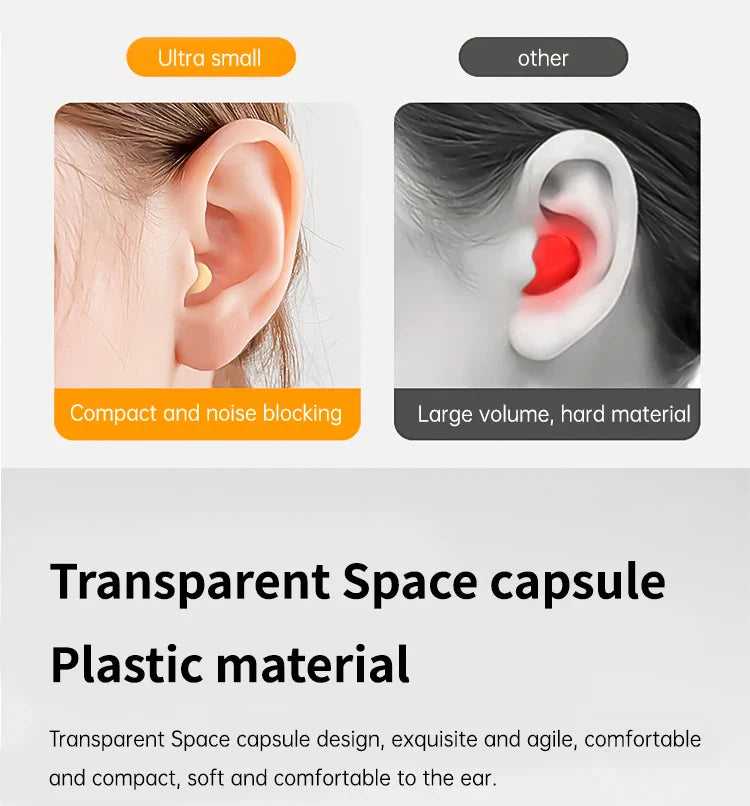 Mini Sleep Wireless Bluetooth Headphones TWS Headsets With Mic Stereo Sport In-ear EarphoneLong Standby HD Call Earbuds Game