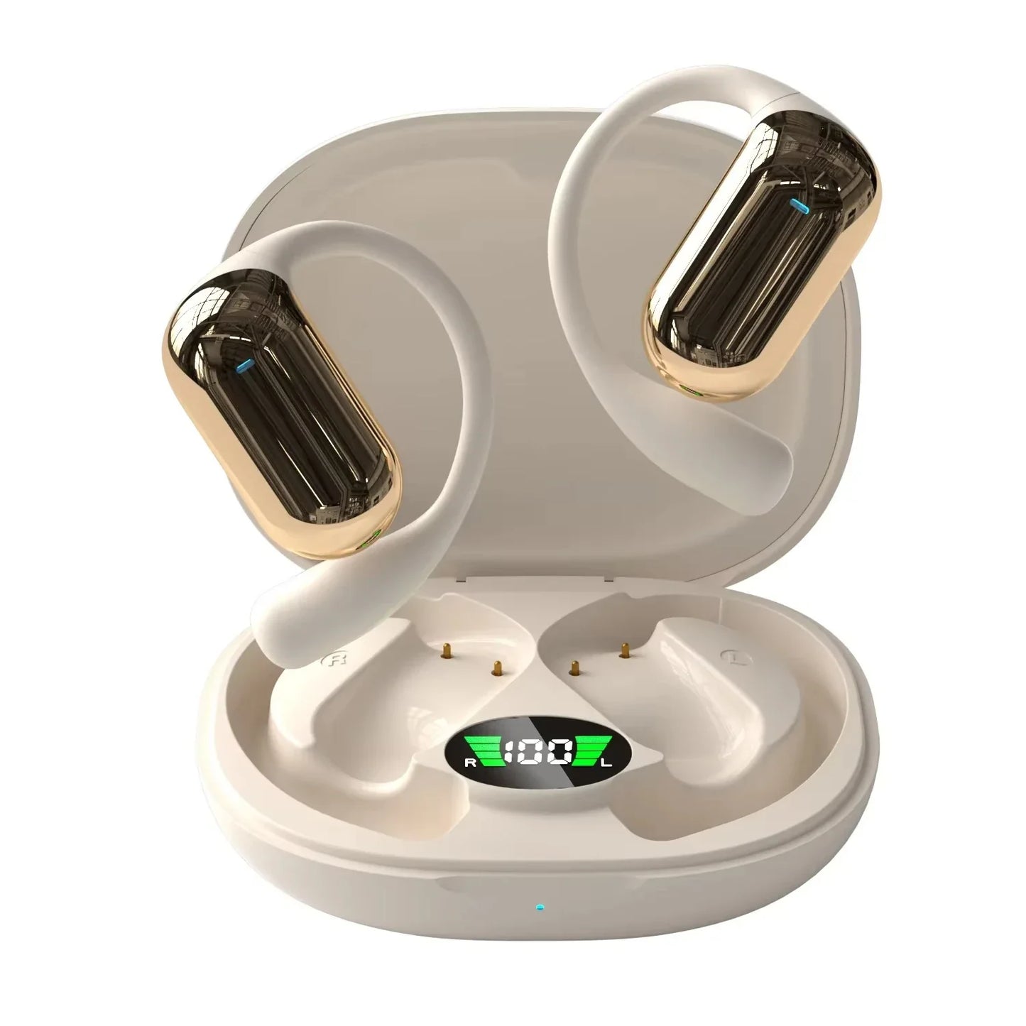 New Q16S Bluetooth Headset with Ai Translation Function, 144 Languages, Long Battery Life