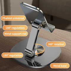 720 Rotate Aluminum Alloy Portable Tablet Holder For iPad Adjustable Flexible