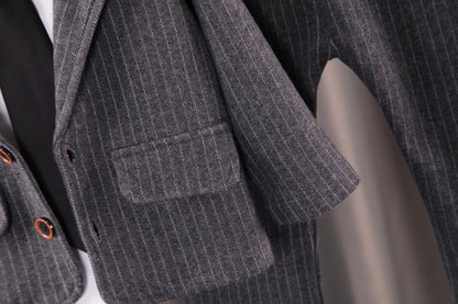 New Spring Autumn Baby Boys Clothes Children Coat Shirt Pants 3Pcs/Sets Toddler Gentleman Suit Infant Outfits Kids Tracksuits