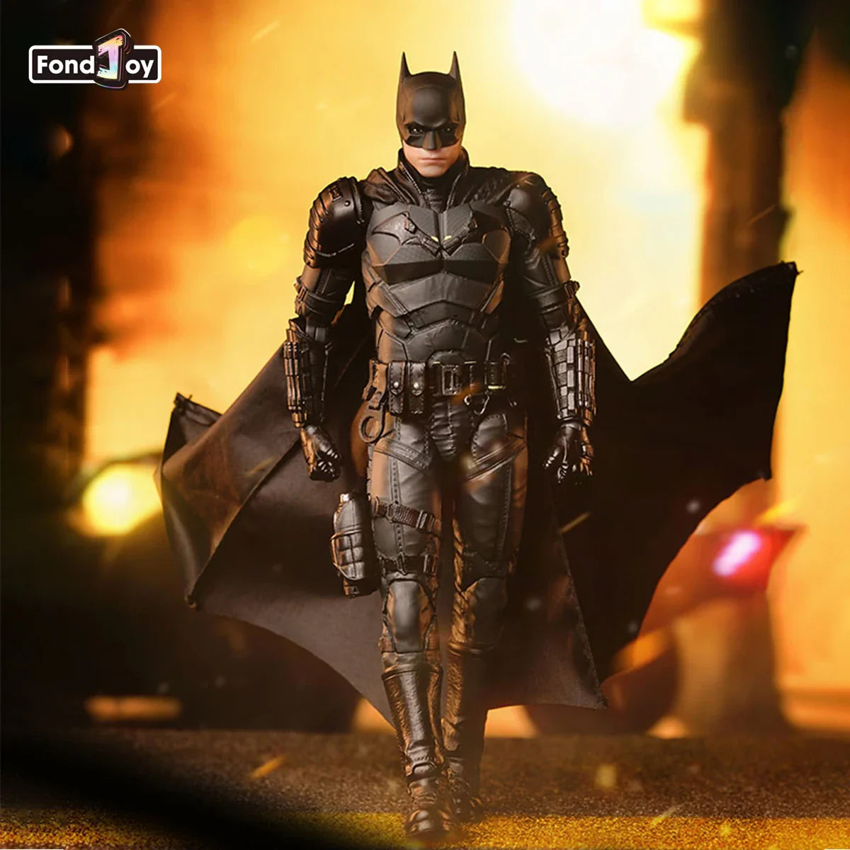 FondJoy The Batman Action Figure 1/9 Justice League Batman Anime Figurine Collection Model Statue Toys