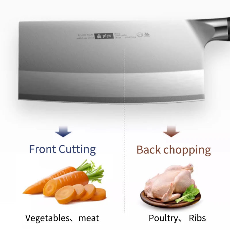 Kitchen Knife Chinese Chef Special Ultra-Sharp Slicing Knife