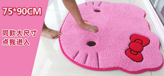 Hello Kitty Designer Plush Rug Soft Doormat Floor Mat Carpet Home Living Bath Room