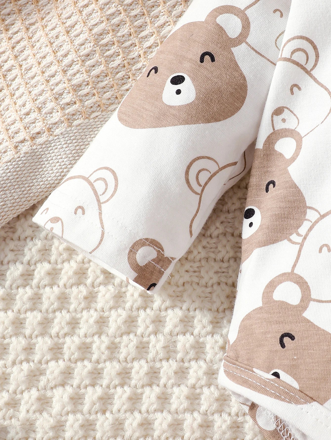 4 Colors 0-9 Months Newborn Baby Boy Autumn Clothing Set Bear Long Sleeve Bodysuit+Pants+Hat+Socks Cute Newborn Baby Gift Outfit