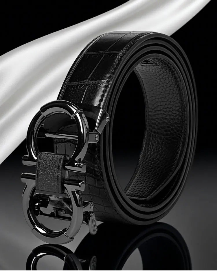 New Joker men's automatic buckle belt business buckle fashion belt