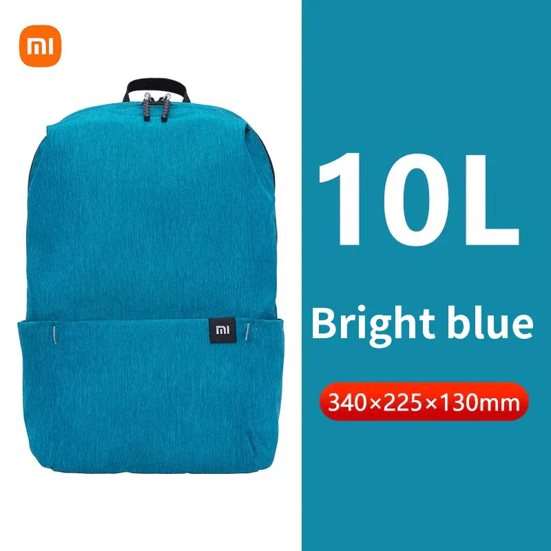 Xiaomi colorful small backpack men's and women's shoulder bag outdoor waterproof ultra-lightweight student portable sports bag