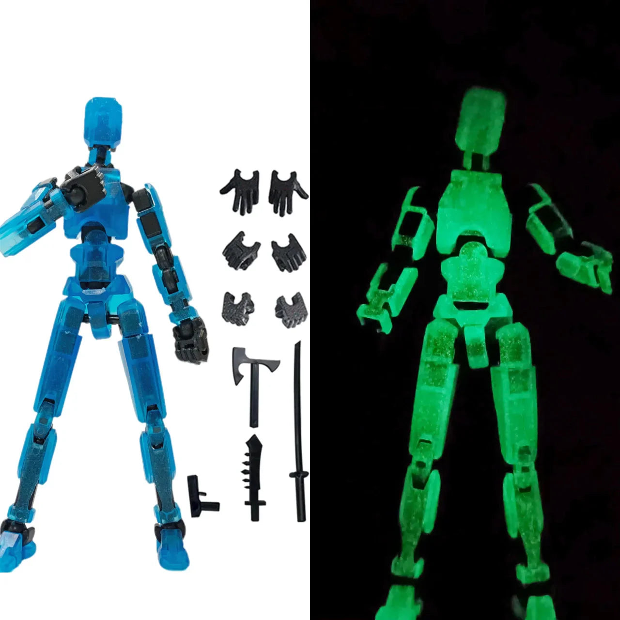 1PCS T13 Joints Figure Articulate Movable Dummy Doll Diy Assembly Toy 3D Printed Action Figure Stop Motion Animation Dummy Gift