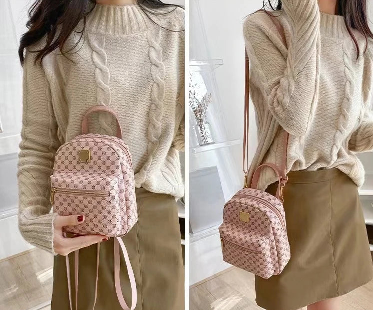 Classic Women Backpack Fashion School Bags Female Daily Shopping Girl Backpacks