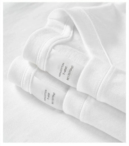 Summer Fashion Trend Luxury Brand Letter Printed T-shirt Men's and Women's Cotton T-shirt Short Sleeved T-shirt Unisex Top