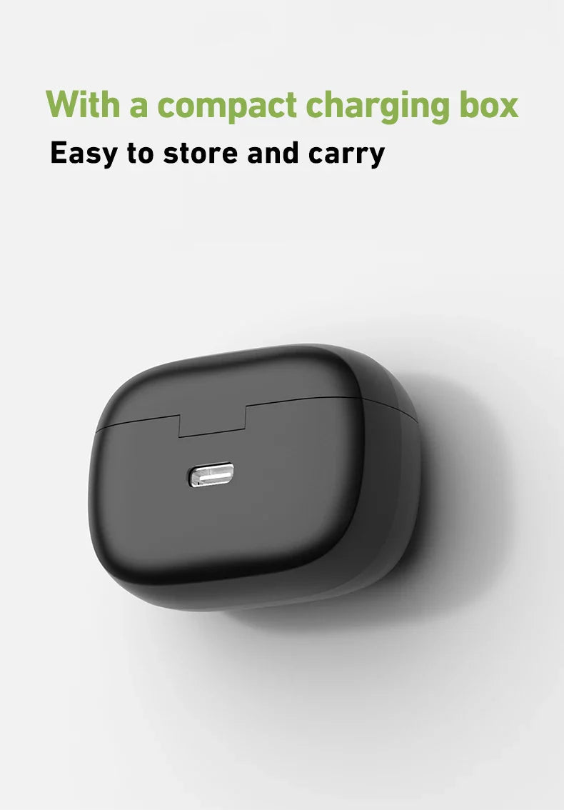 HTC NE51 Bluetooth Earphones TWS Sport Wireless Headphones Long Life with Mic In-Ear Earbuds AI Translator Earbuds