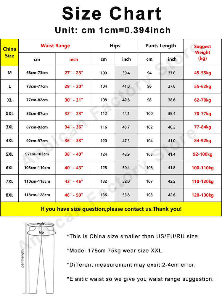 Plus Size Men's Cargo Jogger Jeans Hip Hop Streetwear Fake Pockets Stretched