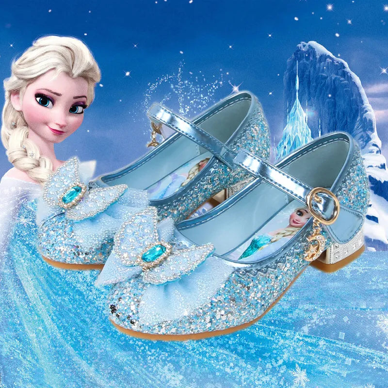 Girls' Princess  Sandals Shoes Children's Shoes Elsa Children's Shoes Girls