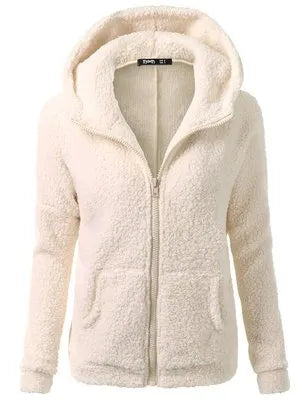 Winter Warm Jacket Women hoodie Hoodie Casual Female Hoodies Sweater Zipper Coat