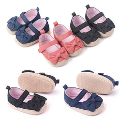 Baby Girl Mary Jane Shoes Spring and Summer Sandal Cute Bowknot Soft Cotton