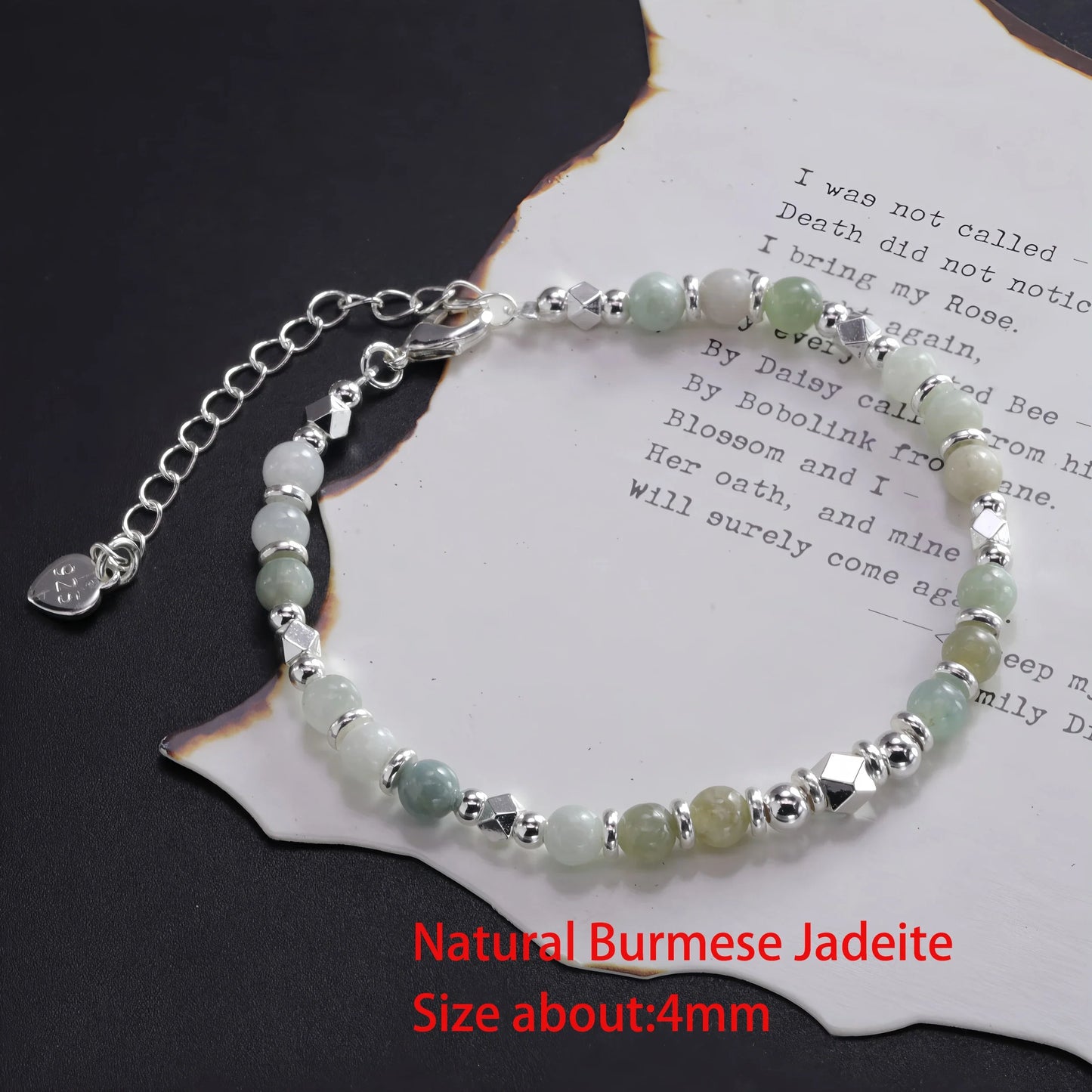 VENTFILLE 925 Sterling Silver Line Extremely fine Bracelet for Women Love Haert Bead Korean Ins Sweet Jewelry Gift Dropshipping