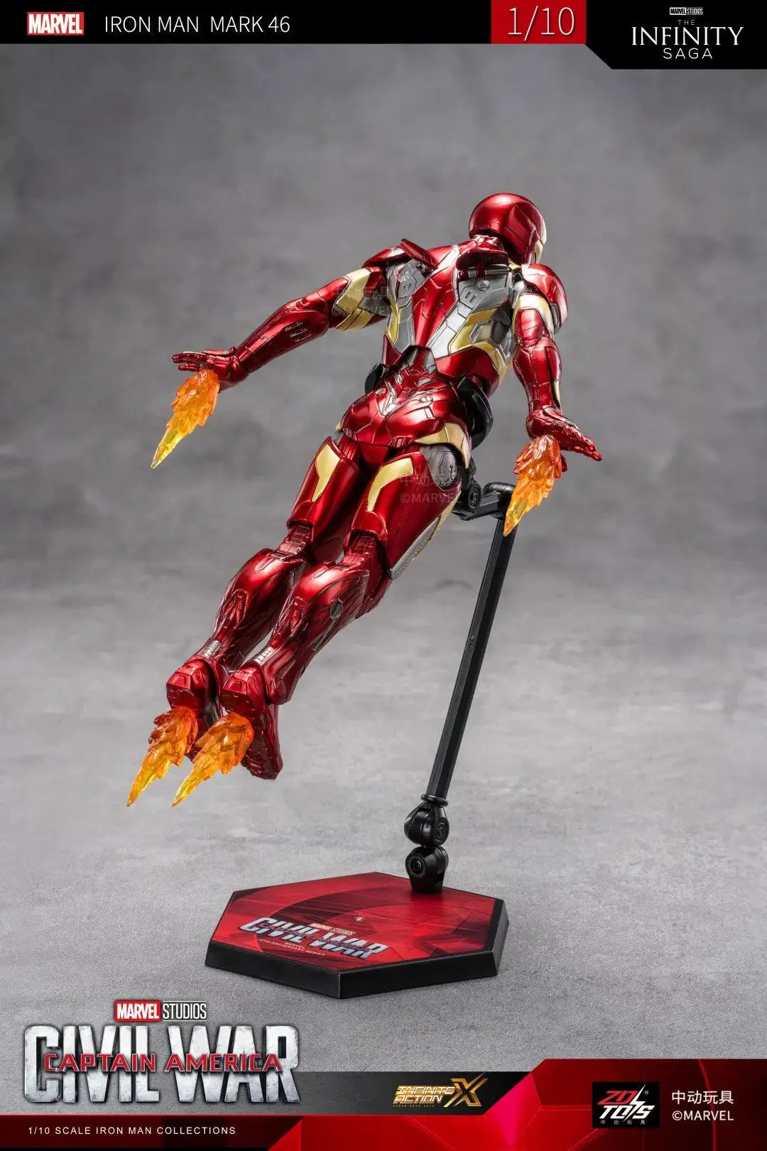 ZDTDS Original Iron Man MK37 Hammerhead MK12 MK38 Igor MK9 Iron Patriot War Machine legends Avengers Action Figure Collect Toy