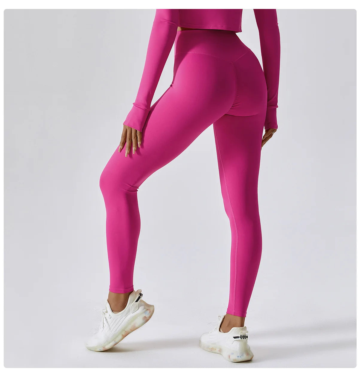 High Waist Yoga Pants Tummy Control Gym Leggings Sport Fitness Seamless