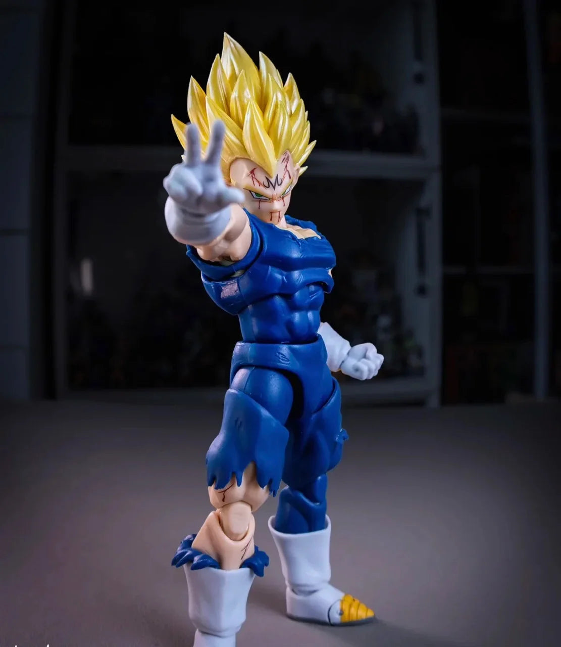In Stock Black Hole Toys & TK Dragon Ball SHF Super Saiyan SSJ Majin Vegeta Full Power Anime Action Figures Models Gifts Kid Toy