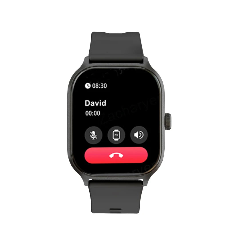Smart watch, wireless calling/dial, multi-Sport mode, calling reminder and rejection, SMS reminder, for iPhone/Android