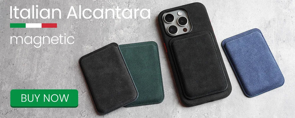 Case for iPhone 17 16 Pro Max Compatible Magsafe Business Supercar Interior Same Suede Leather Phone Cover