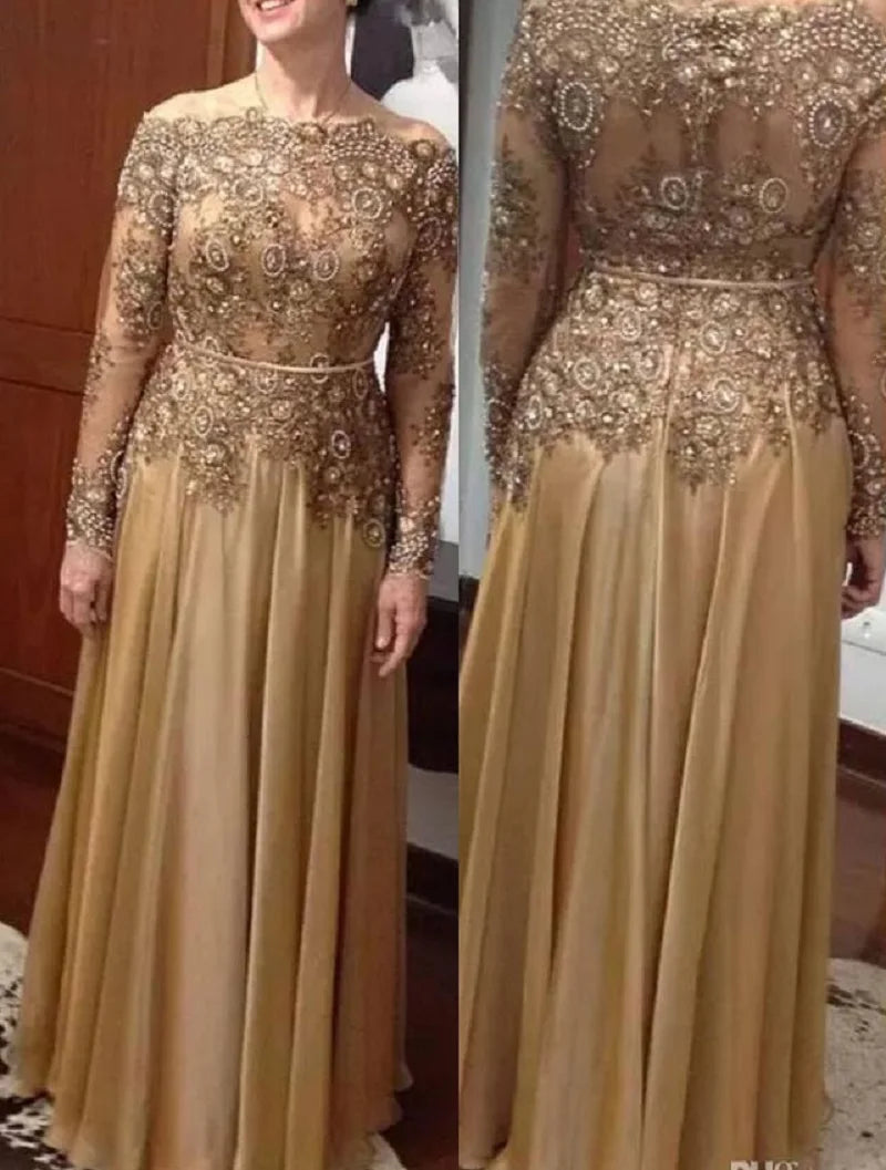 Homecoming Dresses: Plus-size wedding dress prom gala guest snow silk