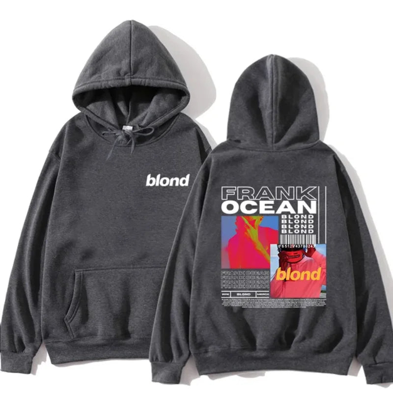 Frank Ocean Merch Sweatshirt, Blonde album, Hoodie, men, hip-hop, Fall/winter
