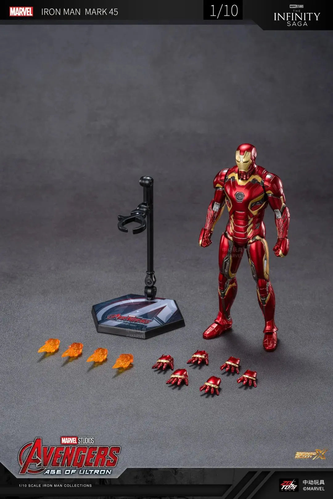 ZDTDS Original Iron Man MK37 Hammerhead MK12 MK38 Igor MK9 Iron Patriot War Machine legends Avengers Action Figure Collect Toy