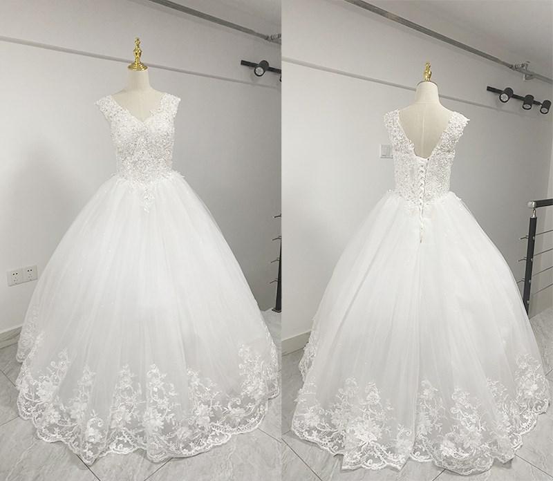 White Bridesmaid Dresses: Strapless Lace Up Wedding Dresses Ball Gowns Plus Size