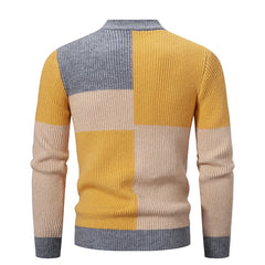 Men's New Autumn and Winter Casual Warm Neck Sweater