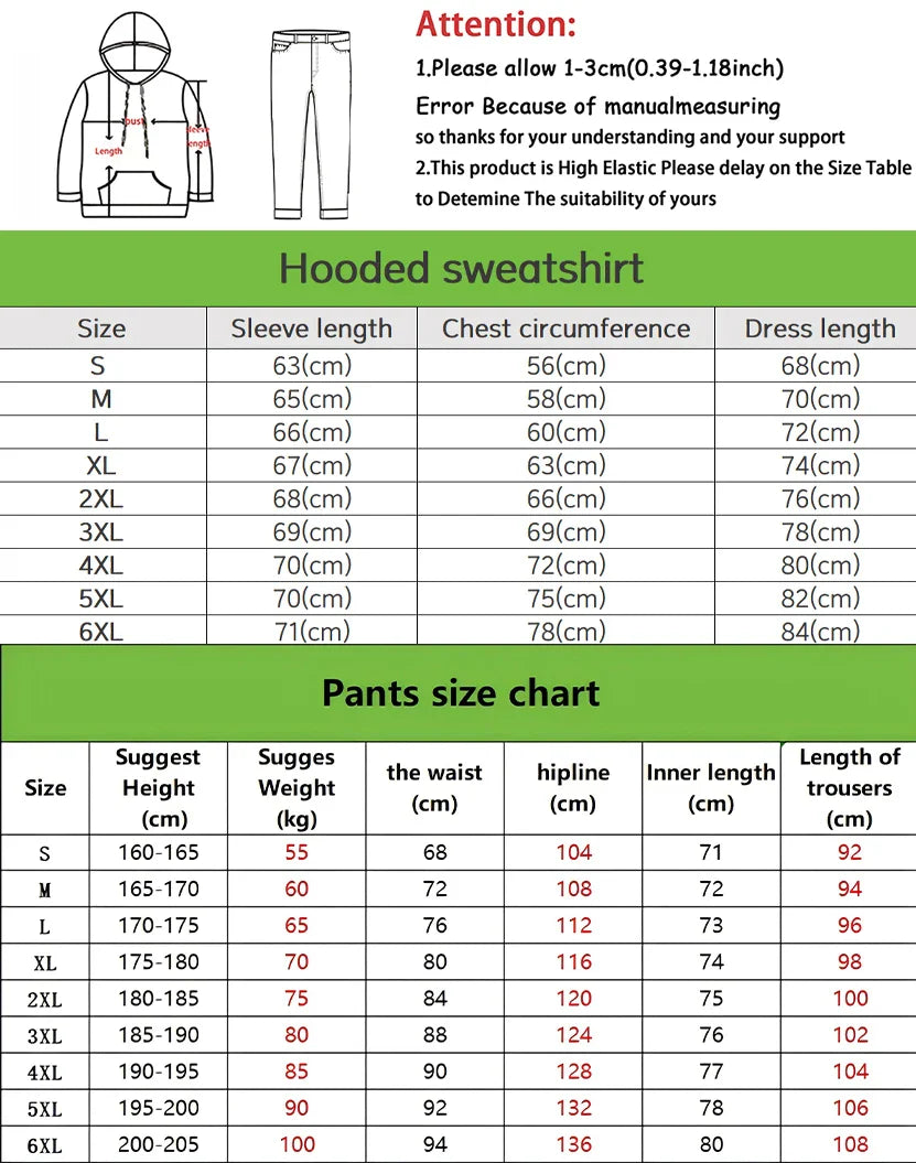 The new men's hoodie set for Spring and Autumn 2025 features a casual fashionable and comfortable 3D graffiti pattern print