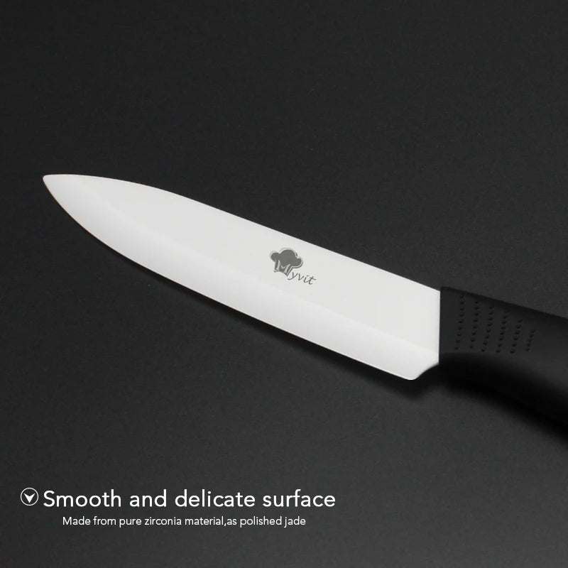 Ceramic Knives Set 3 4 5 6 inch Kitchen Chef Knife with Peeler Utility Paring Slicer