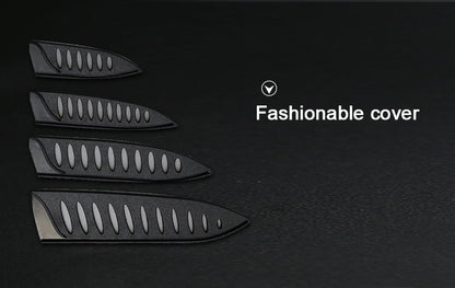 Ceramic Knife 3 4 5 6 inch Serrated Bread Knife Kitchen Black Zirconia Blade Knife