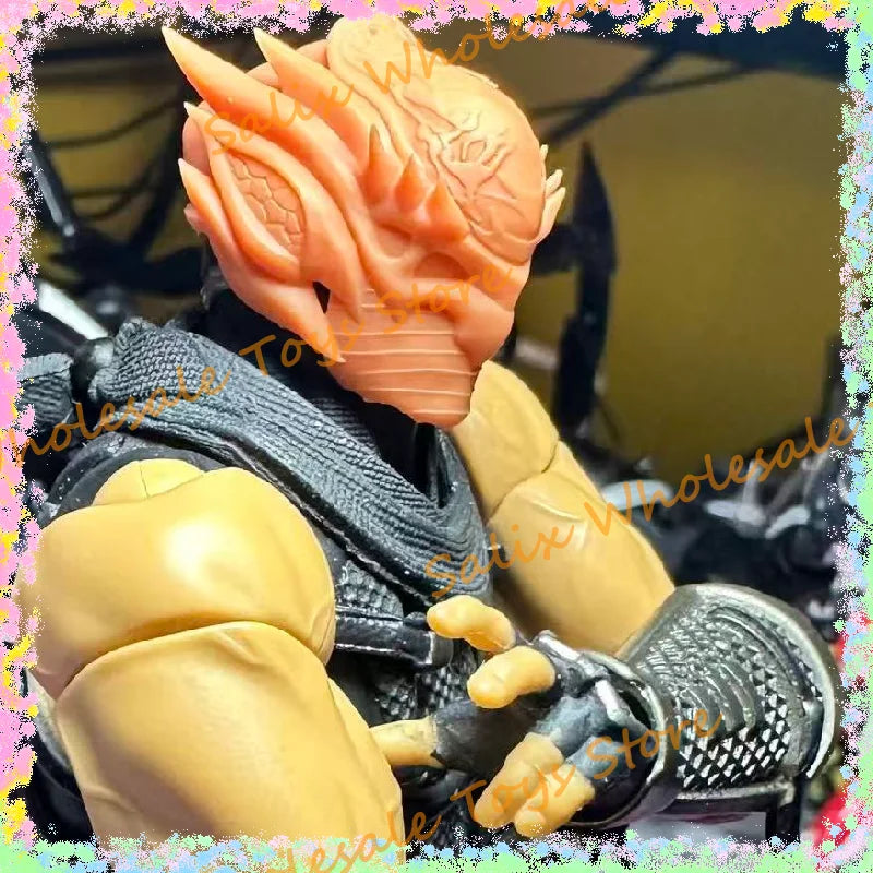 In Stock AC Toys The First Batch Ryu Revoltech 1/12 Amazing Yamaguchi White Ryu Hayabusa Ninja Gaiden Action Anime Figures Toy