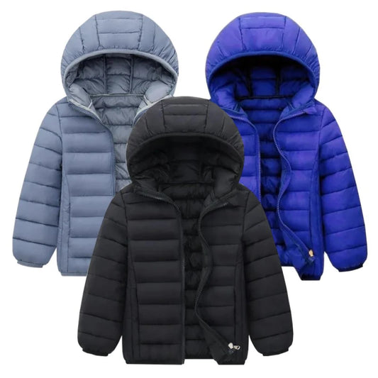 Kids Boy Lightweight Down Jacket Autumn Winter Coats