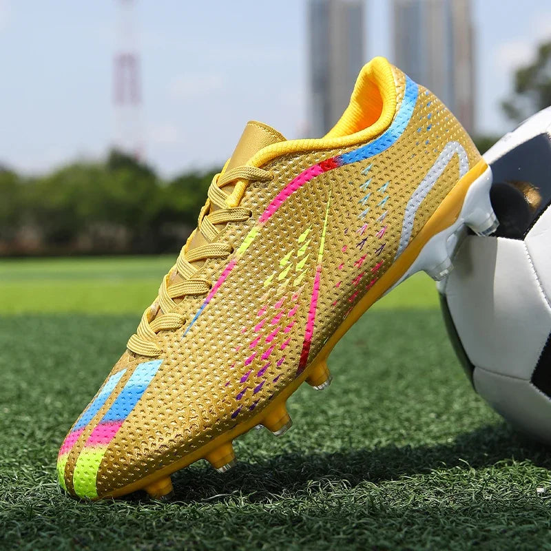 Men Original Soccer Cleats Shoes Wearable Turf Futsal Shoes Male Society