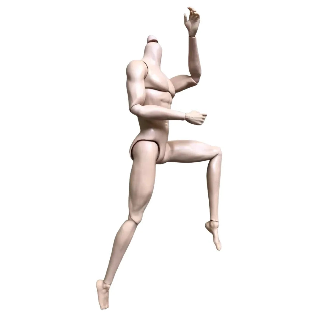 YUNYI Male Doll Body 1/6 Strong Muscle Solider Men Body Figures 14 Joints Movable Doll Figure Toys Christmas Gifts
